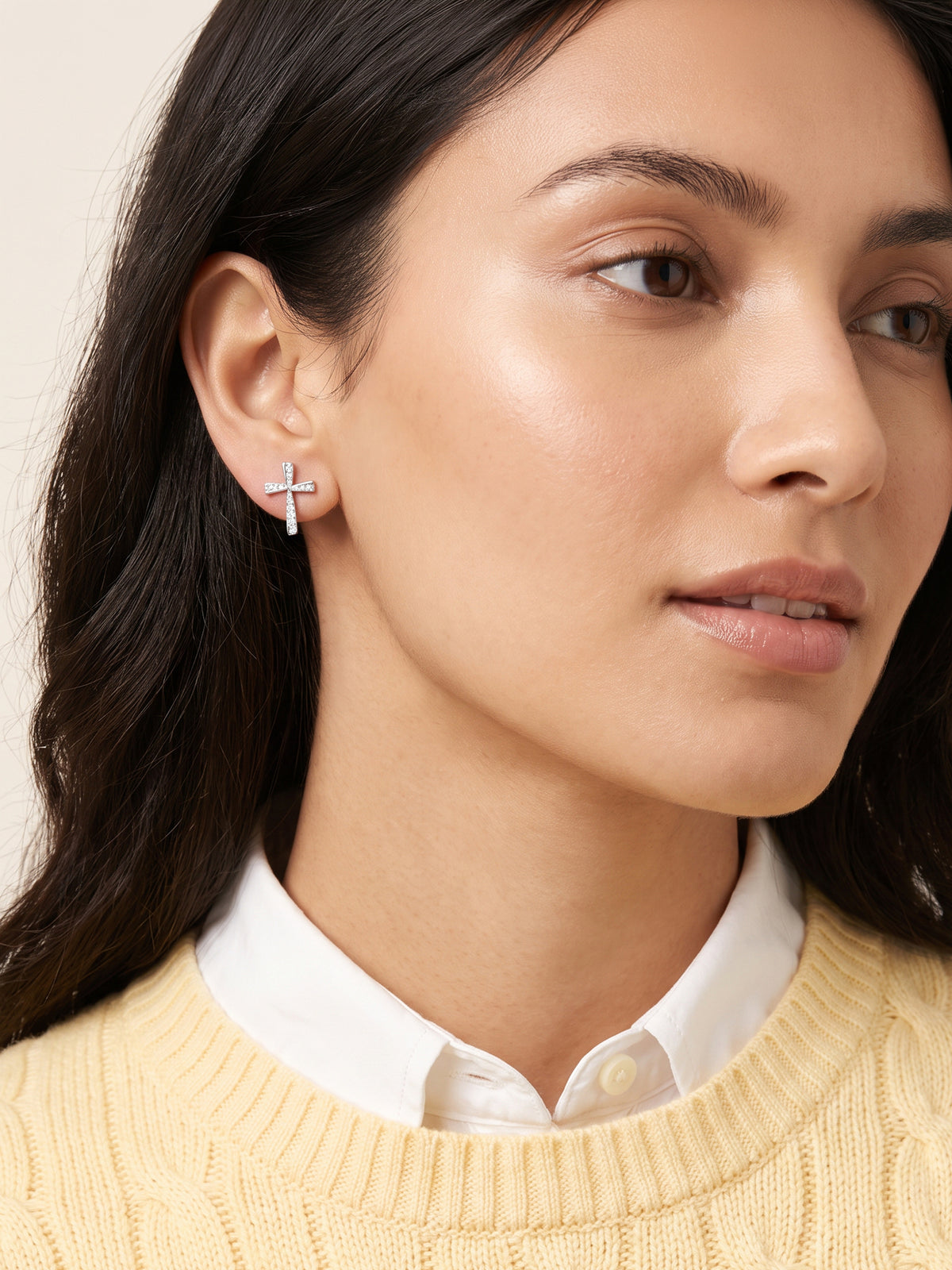 Silver Christina Radiance Earrings