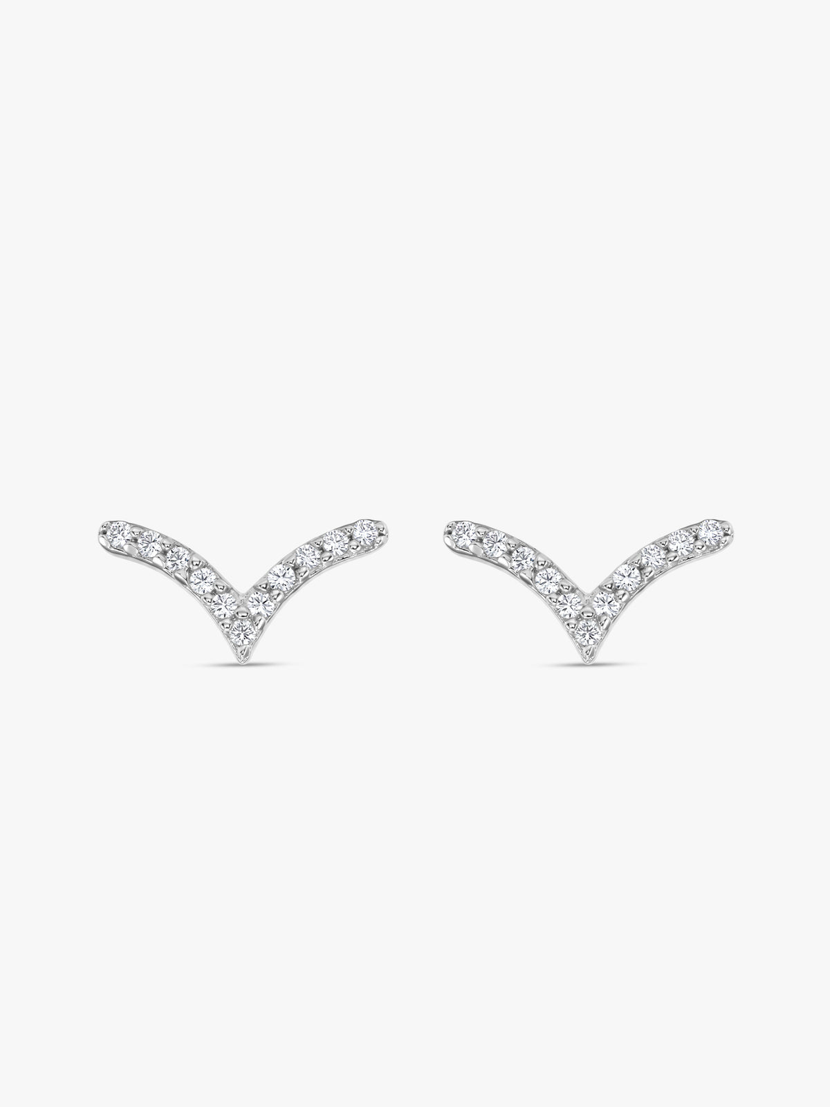 Silver Averon Studs