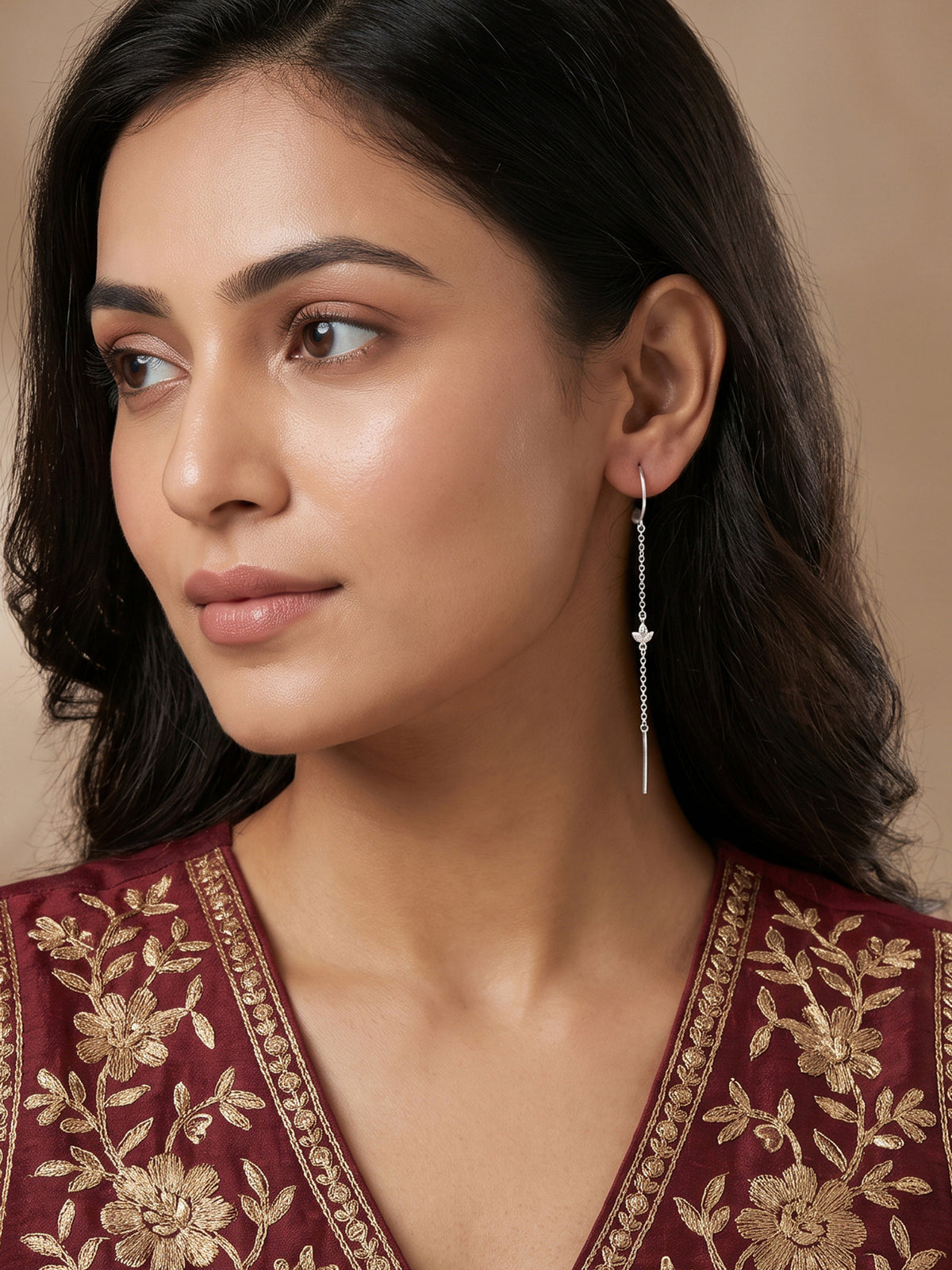 Silver Isabella Earrings