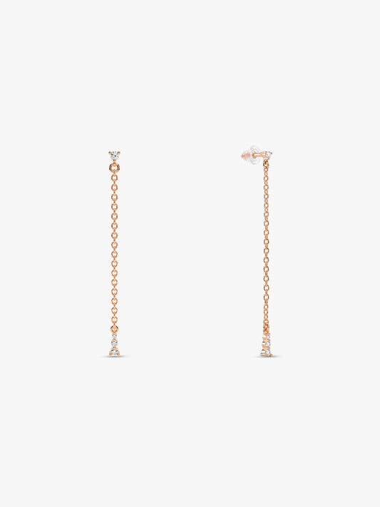 Rose Gold Celina Danglers