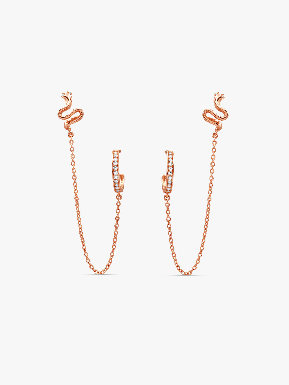 Rose Gold Ophira Earrings