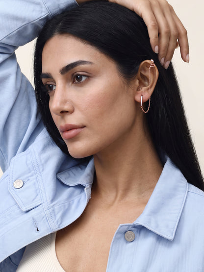 Rose Gold Ophira Earrings
