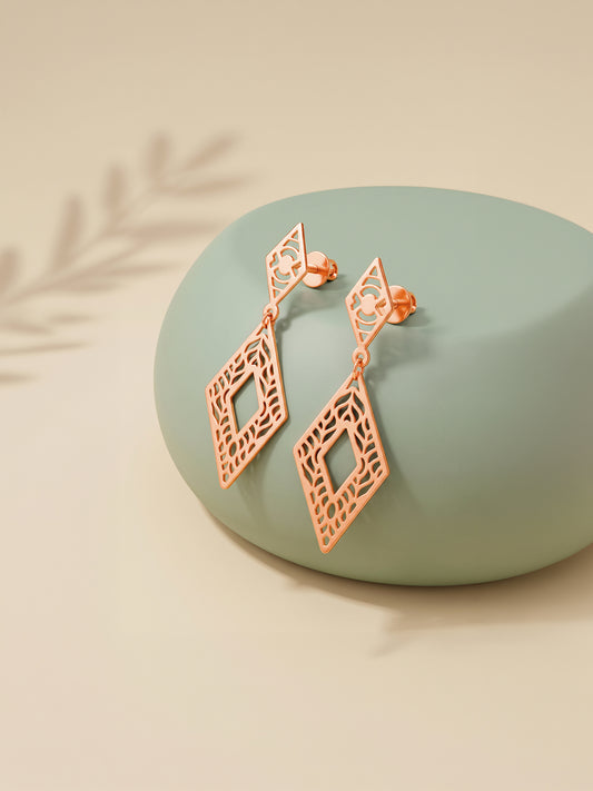 Rose Gold Eulalie Earrings