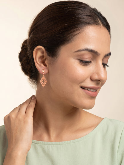 Rose Gold Eulalie Earrings