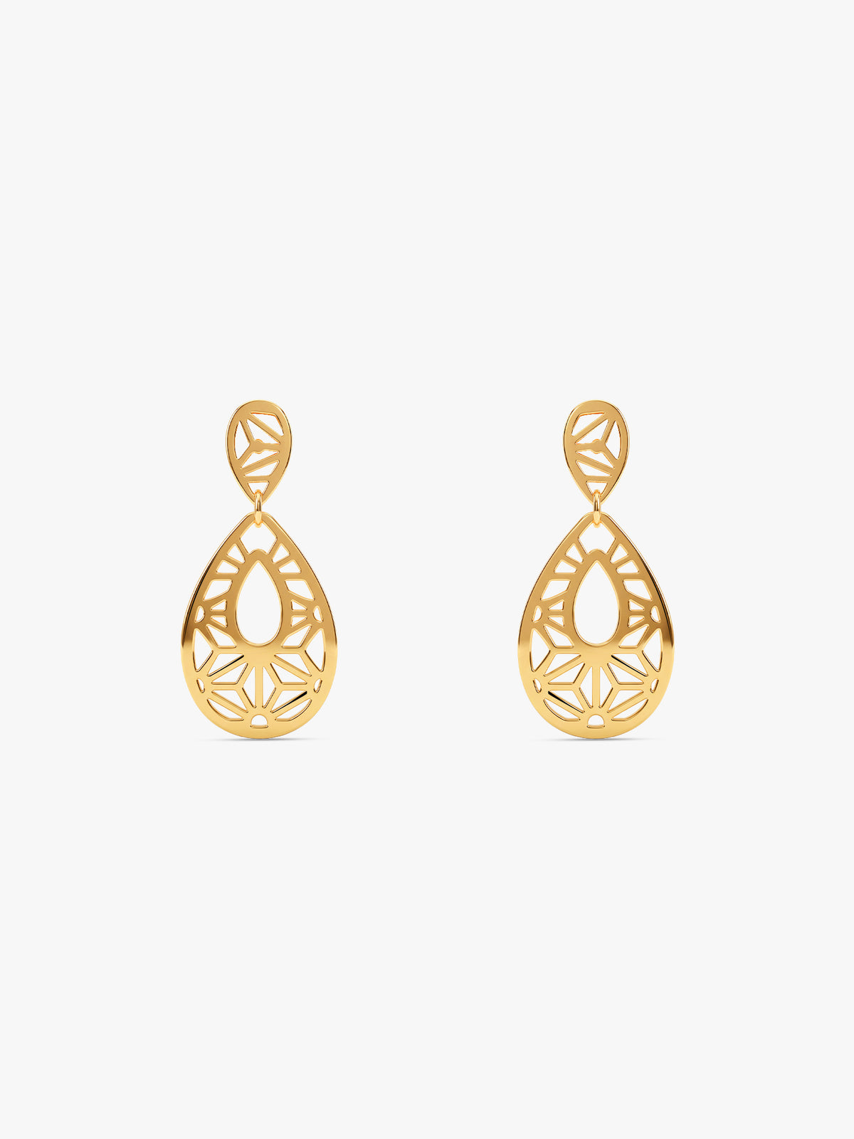 Golden Elarienne Earrings
