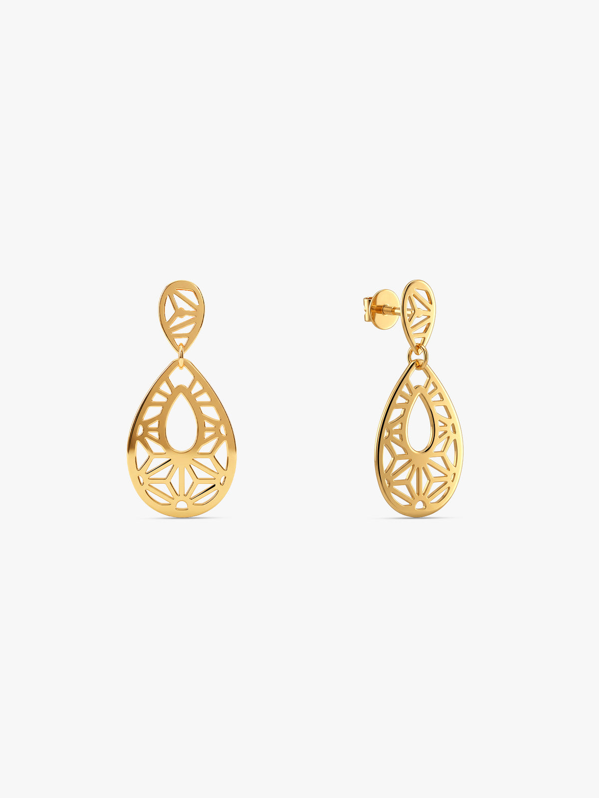 Golden Elarienne Earrings
