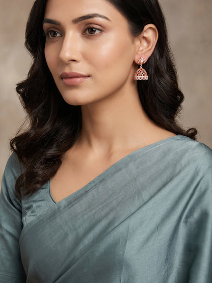 Rose Gold Gulnaar Jhumka