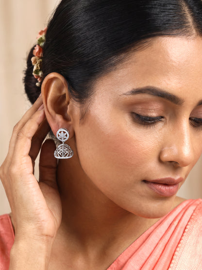 Silver Aayat Jhumki