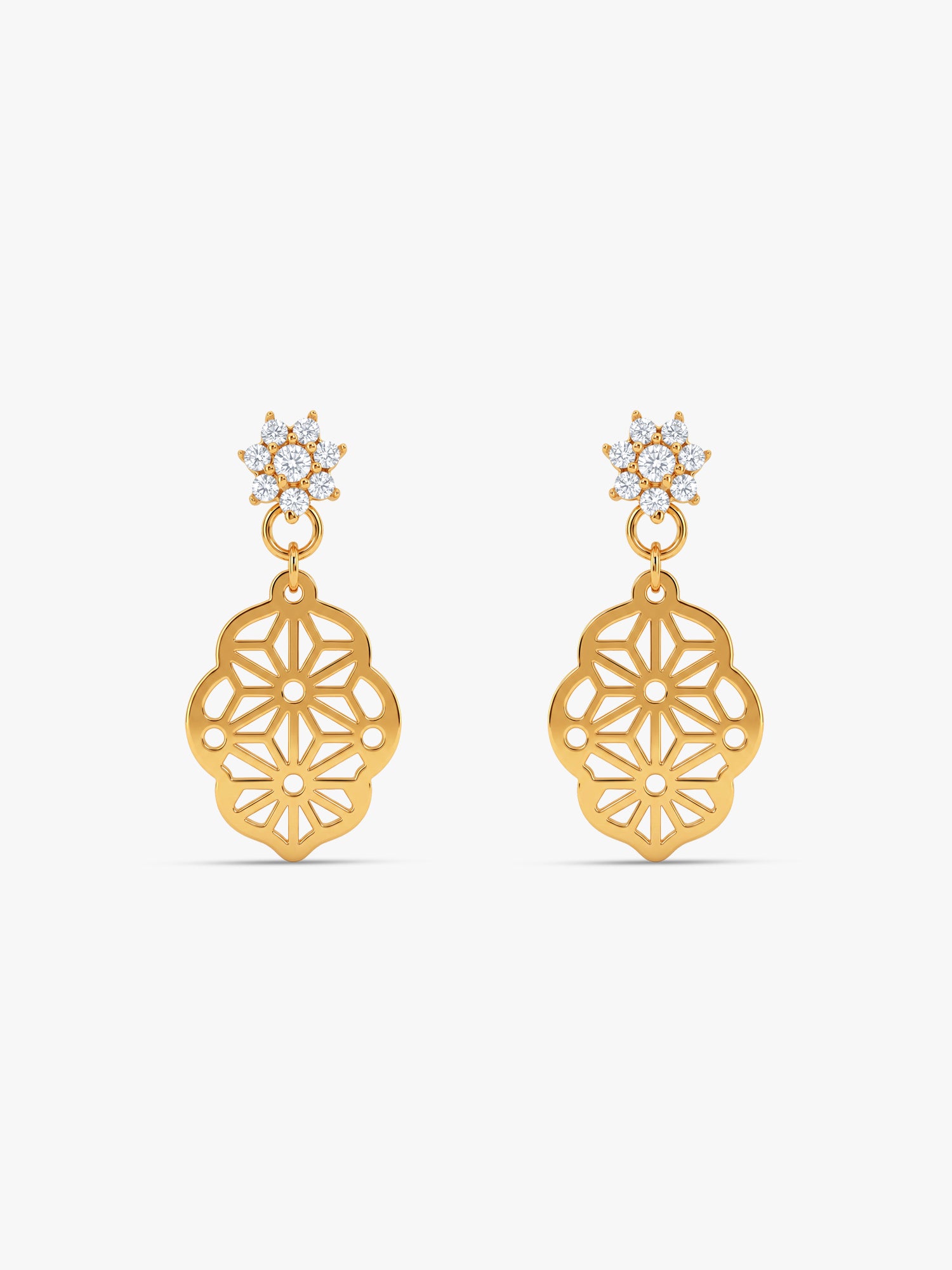 Golden Luxora Earrings