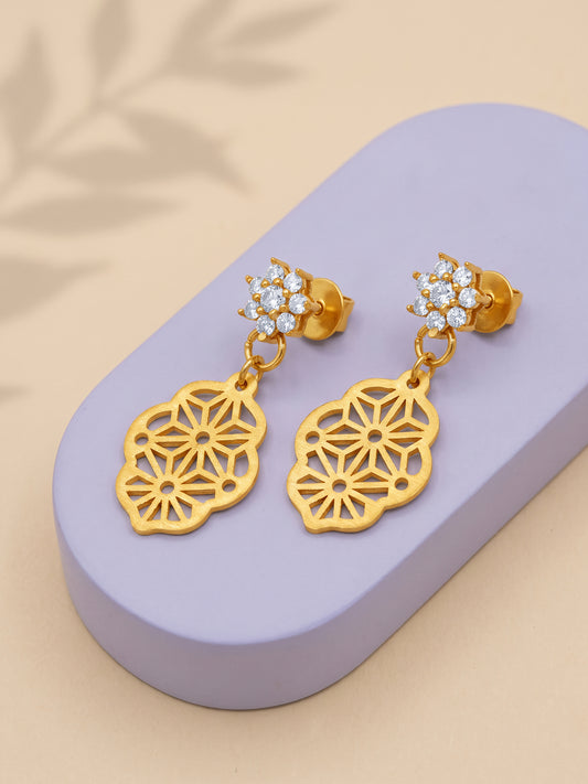 Golden Luxora Earrings