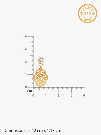 Golden Luxora Earrings