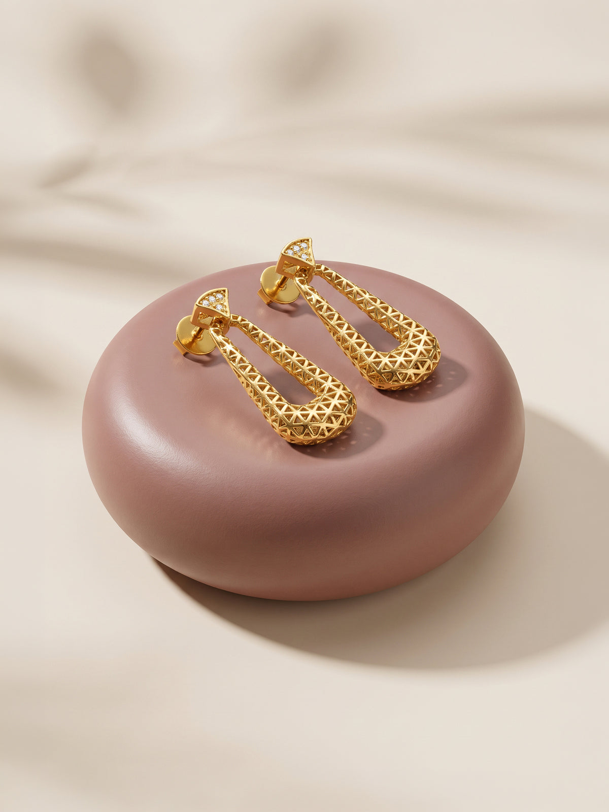 Golden Calyra Earrings
