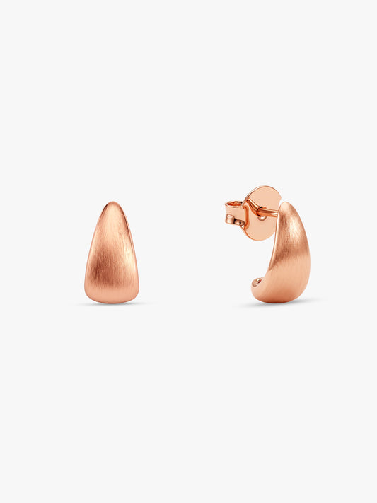 Rose Gold Stylish J Hoops