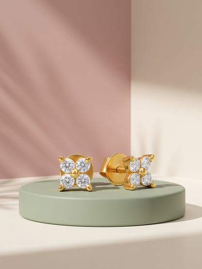 Golden Starlene Studs