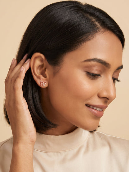 Rose Gold Maripelle Studs