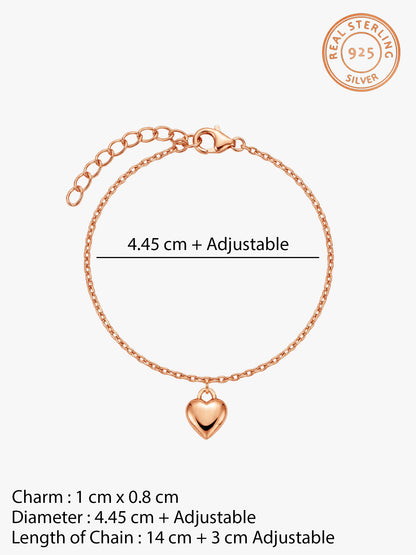 Rose Gold Love Theorem Kids Bracelet