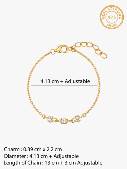 Golden Lilibelle Kids Bracelet
