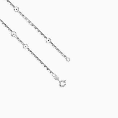 Silver Charming Kids Chain