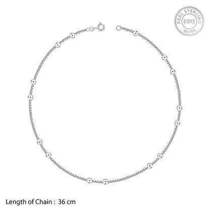 Silver Charming Kids Chain