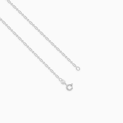 Silver Morse Kids Chain