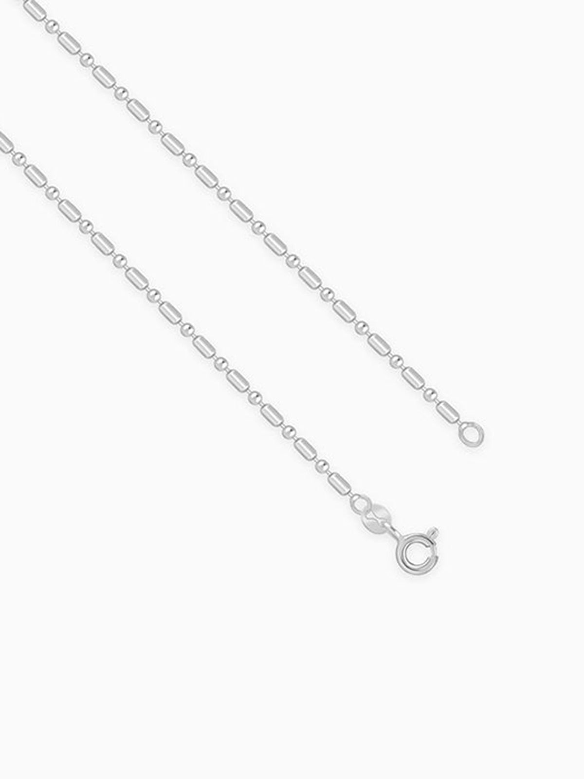 Silver Morse Kids Chain