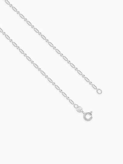 Silver Morse Kids Chain