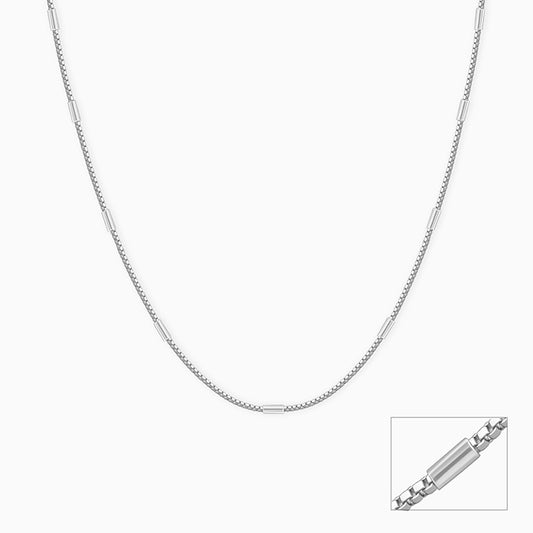 Silver Box Kids Chain