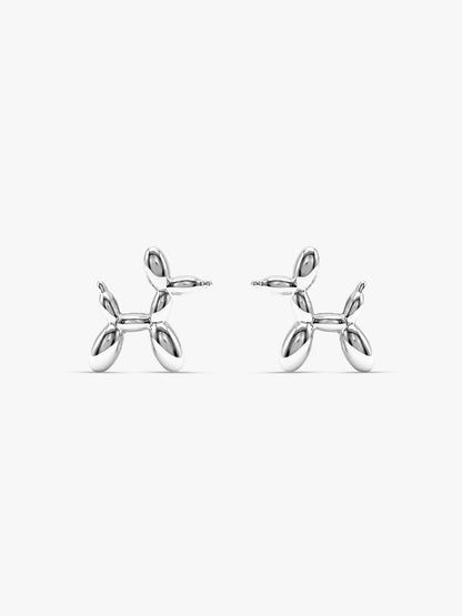 Silver Mr Wiggles Kids Studs