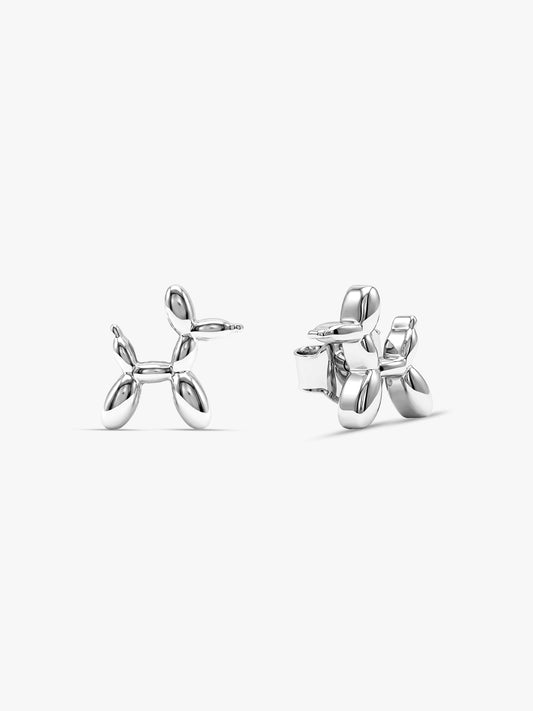 Silver Mr Wiggles Kids Studs