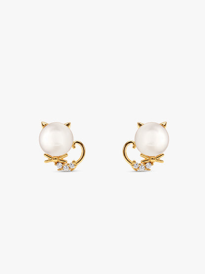 Golden Loriane Pearl Kids Studs