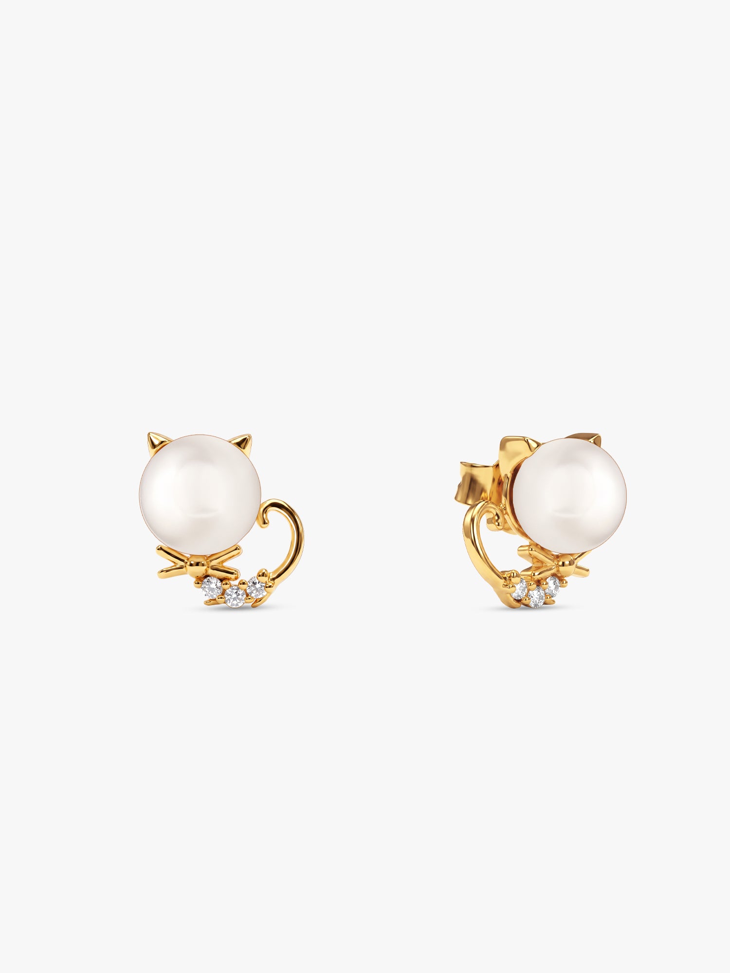 Golden Loriane Pearl Kids Studs