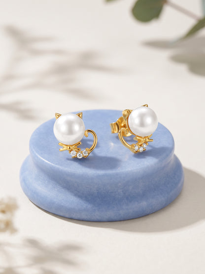 Golden Loriane Pearl Kids Studs