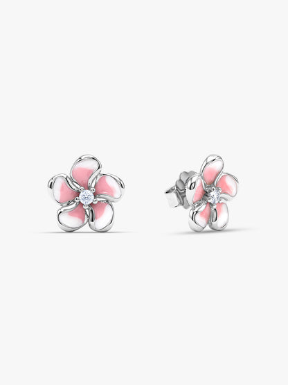 Silver Cute Balsam Kids Studs
