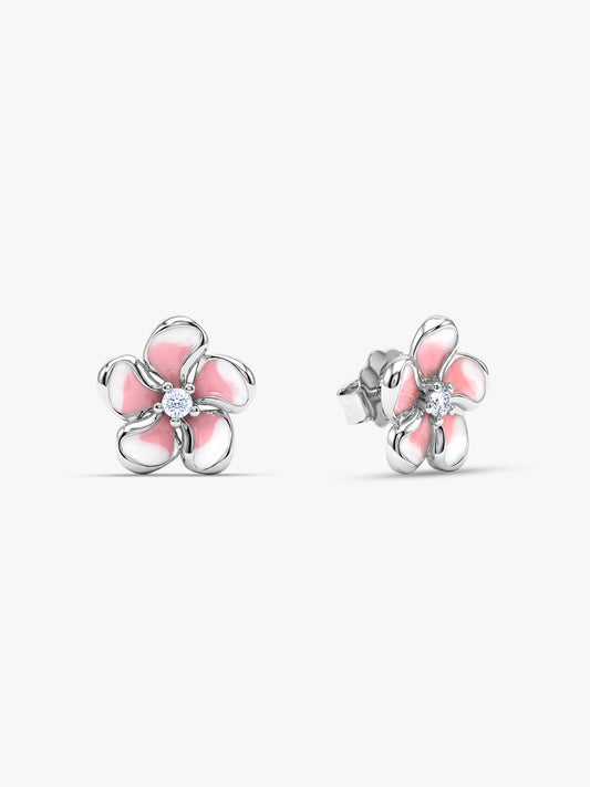 Silver Cute Balsam Kids Studs