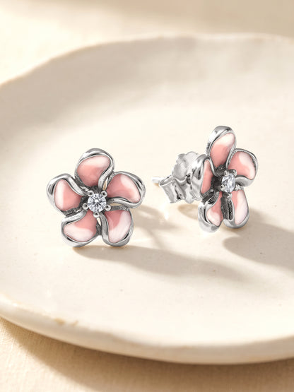 Silver Cute Balsam Kids Studs