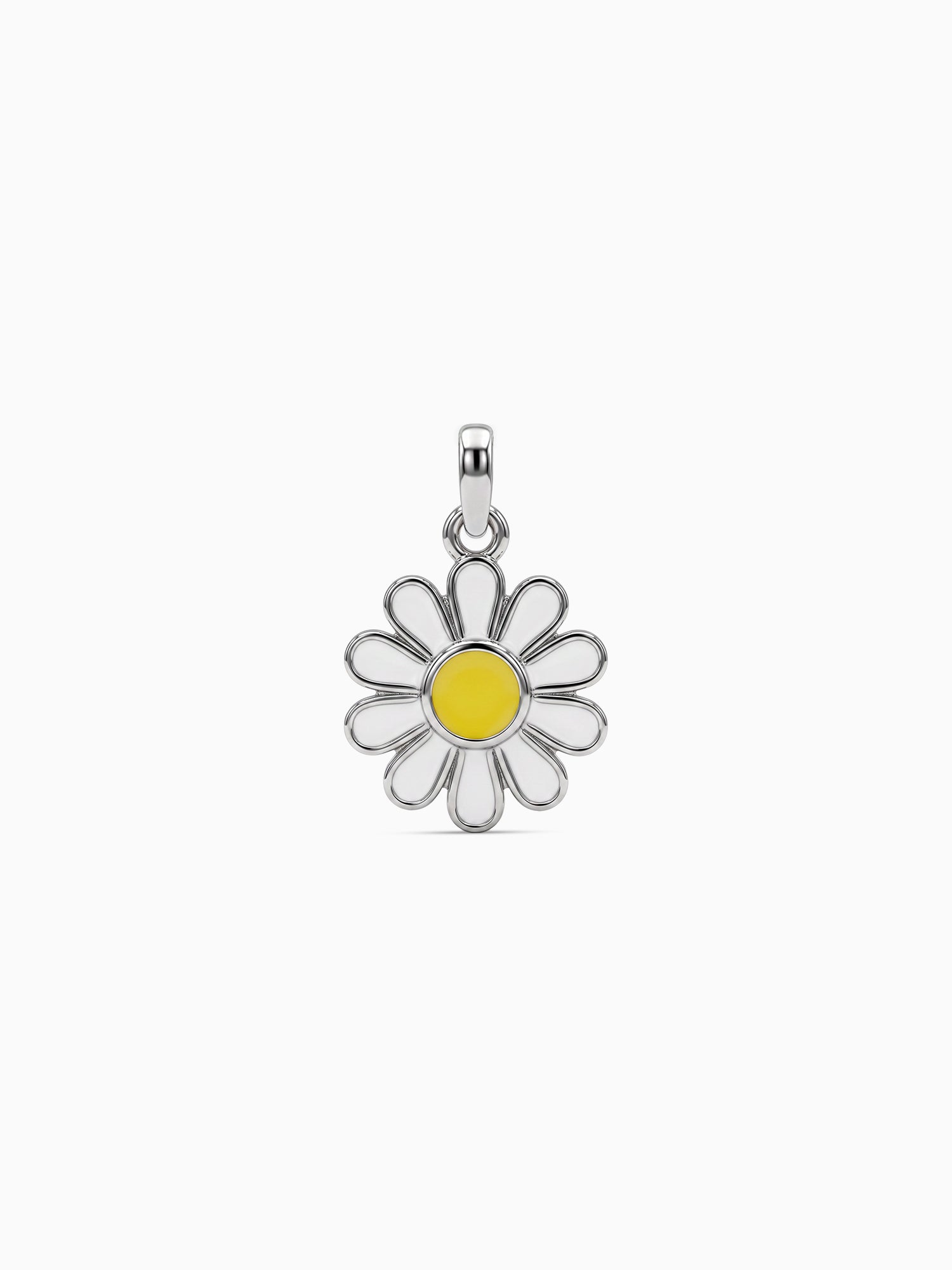 Silver Daisy Dot Kids Pendant