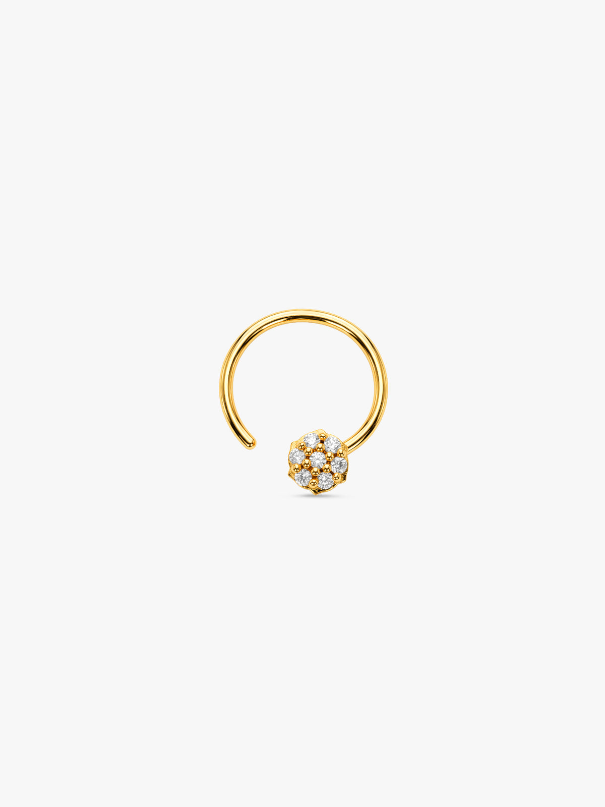 Golden Celine Shine Nose Pin