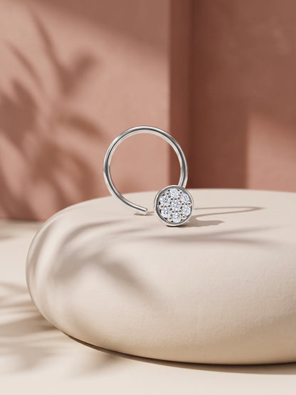 Silver Your Traditional Nose Pin