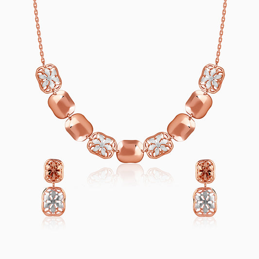 Dual Tone Aria Silver Set