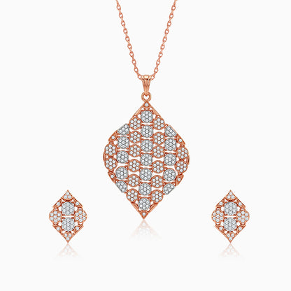 Dual Tone Celeste Grove Silver Set