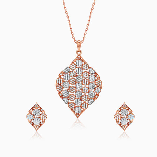 Dual Tone Celeste Grove Silver Set
