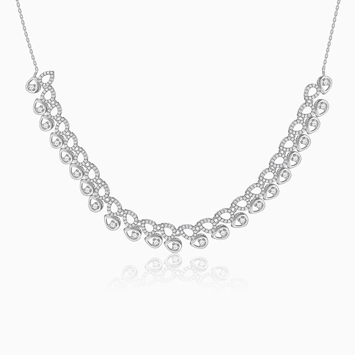 Silver Sparkline Necklace
