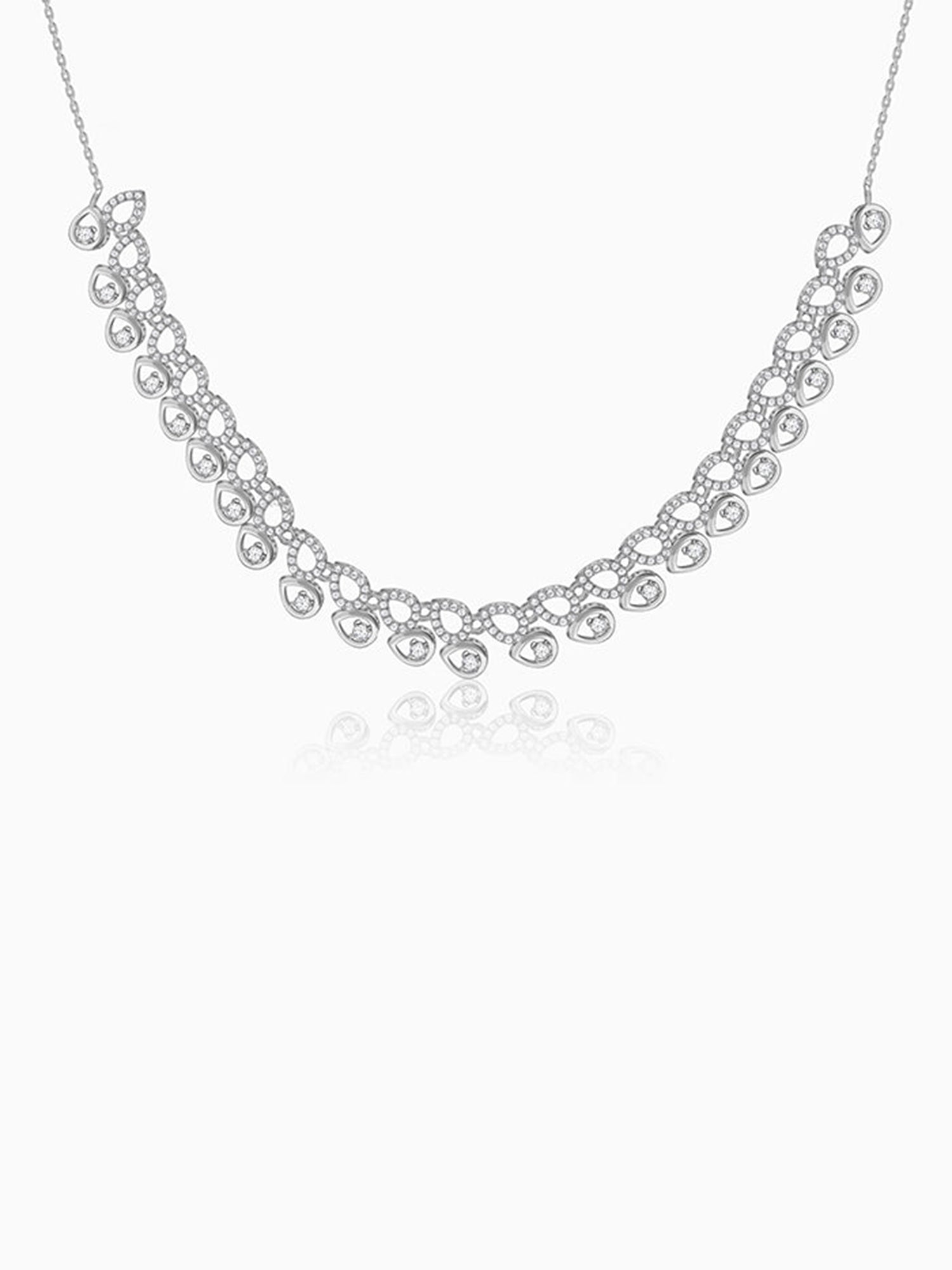Silver Sparkline Necklace