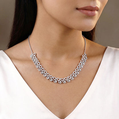 Silver Sparkline Necklace