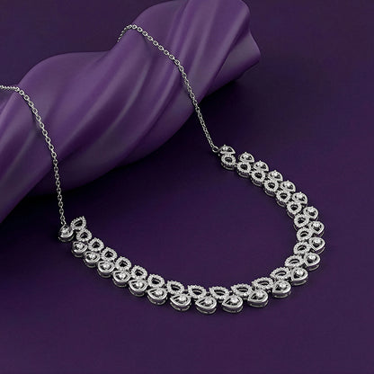 Silver Sparkline Necklace