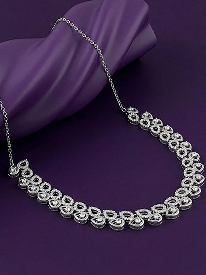 Silver Sparkline Necklace