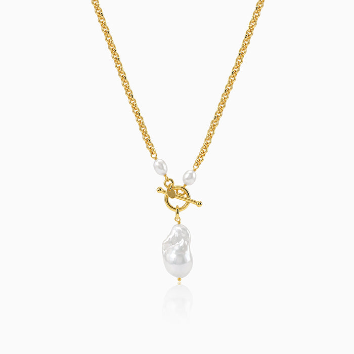 Golden Foam Necklace