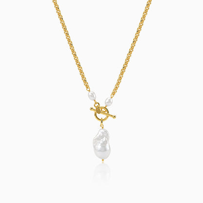 Golden Foam Necklace
