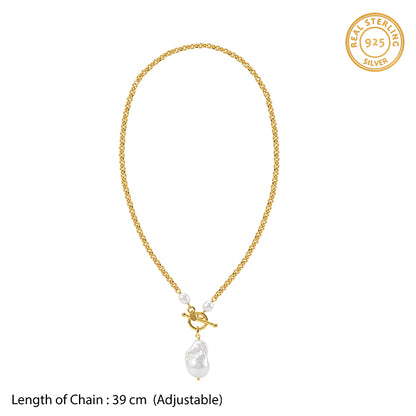 Golden Foam Necklace