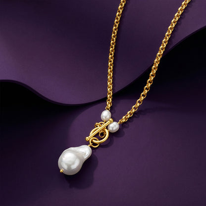 Golden Foam Necklace
